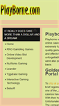 Mobile Screenshot of playborne.com