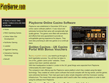 Tablet Screenshot of playborne.com